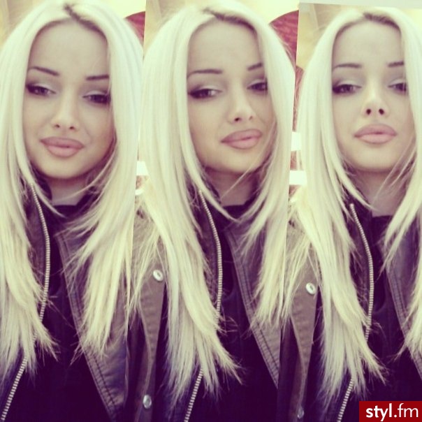Blond Rozpuszczone Proste Na co dzień Długie Fryzury