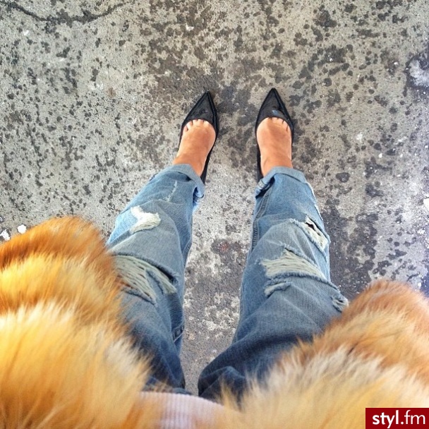 Jeansy Spodnie Moda
