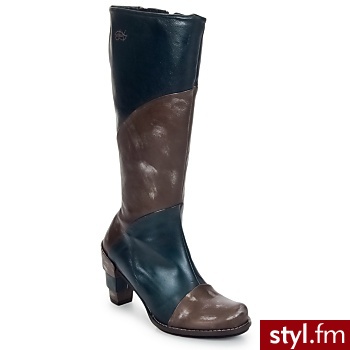 Eject BUTY ANIOT XIWIX Grey / OLIWKA - Kozaki Buty Moda