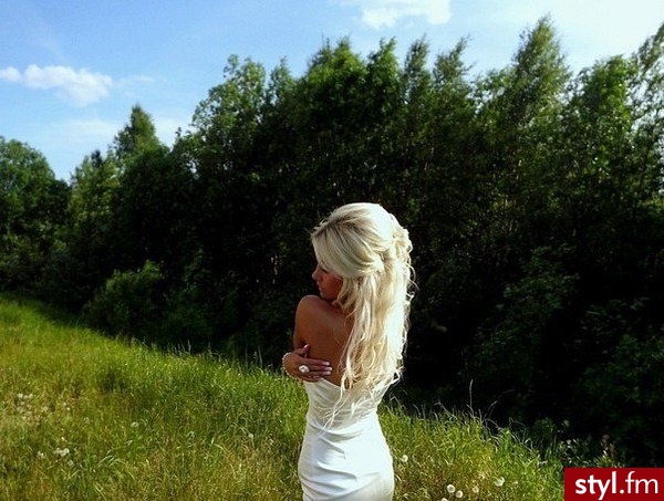 Blond Upięcie Kręcone Ślubne Długie Fryzury