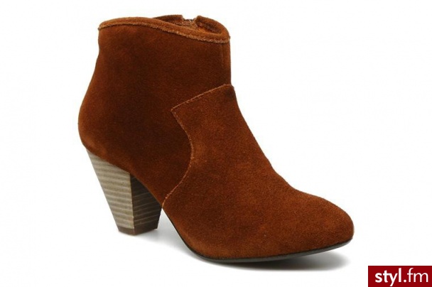 Georgia Rose PÓŁBUTY I BOTKI IPANA BY (BRĄZOWY) (Brązowy) - Botki Buty Moda