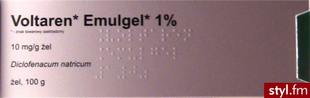 NOVARTIS Voltaren emulgel 100 g - Emu Buty Moda
