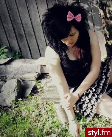EMO Alternatywne Średnie Fryzury