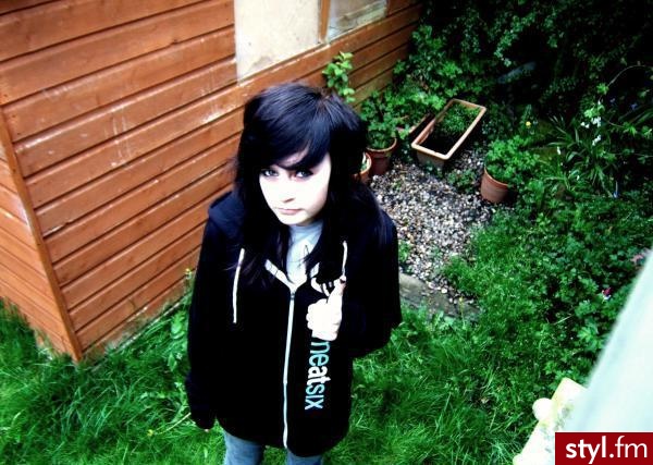 EMO Alternatywne Średnie Fryzury