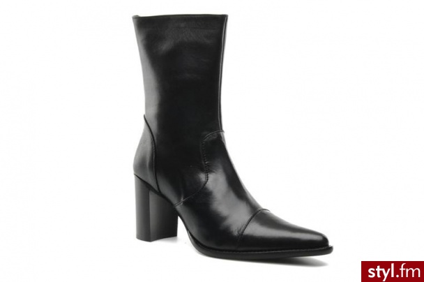 M PAR M PÓŁBUTY I BOTKI CURRY BY M PAR M (Czarny) - Botki Buty Moda