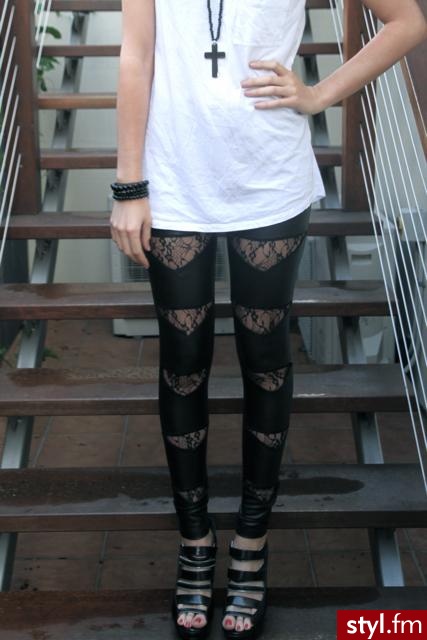 legginsy - Pozostałe Ciuchy Moda