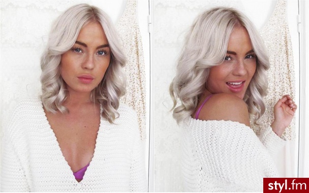 Blond Rozpuszczone Kręcone Na co dzień Średnie Fryzury
