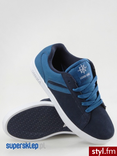 Supra BUTY BULLET (NAVY SUEDE/ROYAL) S21036 40.5 Skate Czarny - Pozostałe Buty Moda