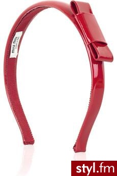 opaska miu miu €90 - Nakrycia głowy Dodatki Moda