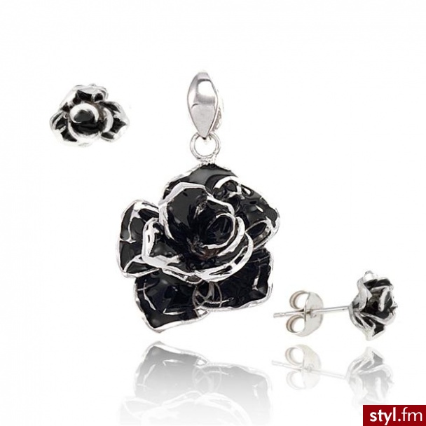 Dandelio Black Roses Set AMR-SET-0017 - Pozostałe Biżuteria Moda