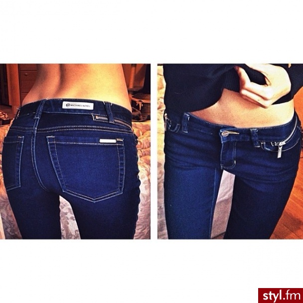 Jeansy Spodnie Moda