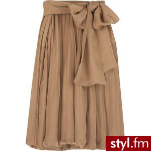 Silk pleated skirt - Chloé - Polyvore. Pobrano ze strony: http://www.polyvore.com/silk_pleated_skirt/thing?id=8305448 - Pozostałe Ciuchy Moda
