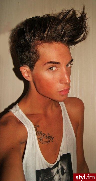 Średnie Męskie Fryzury