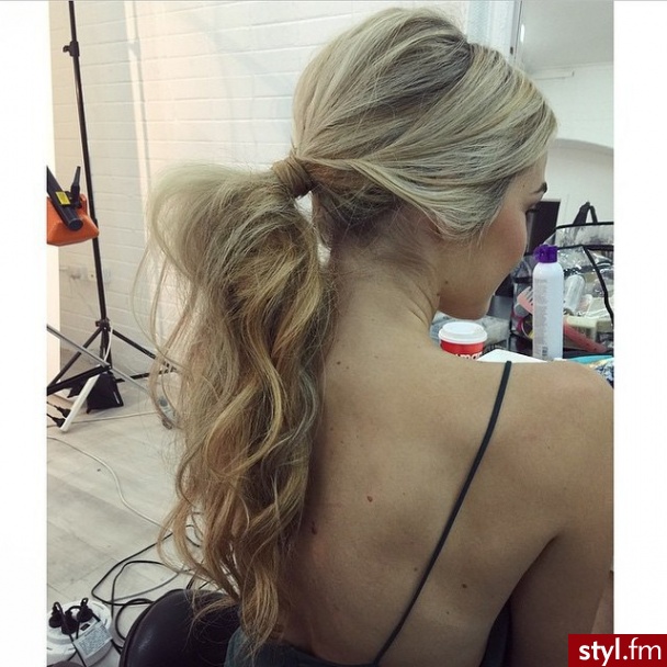 Blond Upięcie Kręcone Na co dzień Długie Fryzury