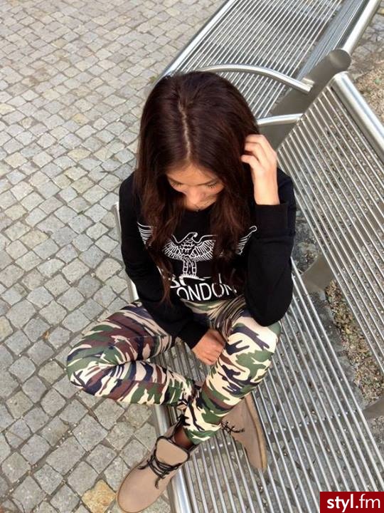 Leginsy Spodnie Moda