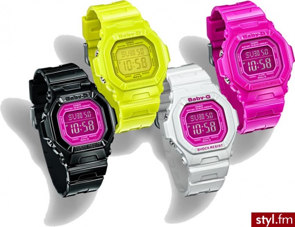 Baby - G by Casio. Zegarki te można zobaczyć w wielu teledyskach:) - Gadżety Inne Moda