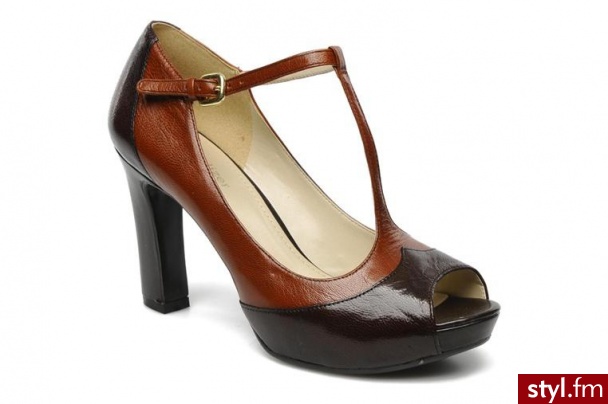 Naturalizer CZÓŁENKA BAILA BY NATURALIZER (Brązowy) - Czółenka Buty Moda
