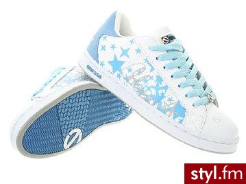 Damskie biało-niebieski adidasy ;) - Pozostałe Buty Moda