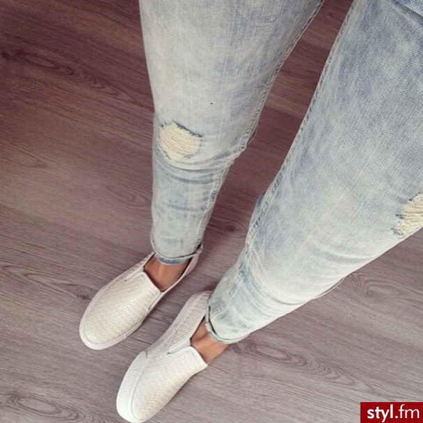 Jeansy Spodnie Moda