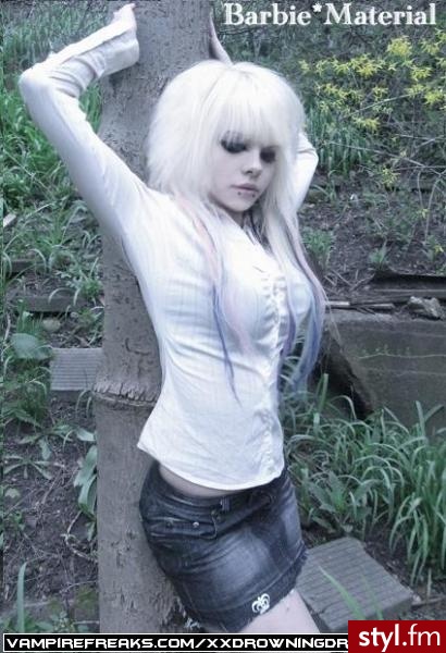 EMO Alternatywne Średnie Fryzury