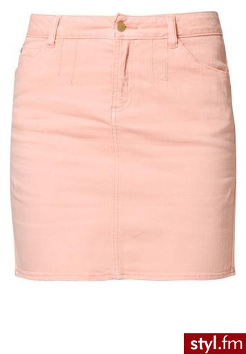 mint&berry Spódnica jeansowa pomarańczowy MB-0113-0657 - Pozostałe Spódnice Moda
