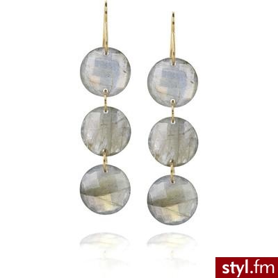 Monica Vinader Leo three-drop earrings - Polyvore. Pobrano ze strony: http://www.polyvore.com/monica_vinader_leo_three-drop_earrings/thing?id=17066851#1284242415348 - Pozostałe Dodatki Moda