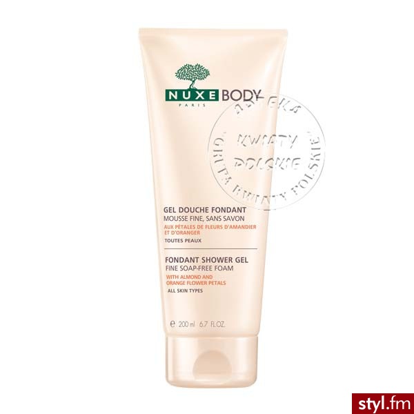 NUXE BODY FONDANT SHOWER GEL kremowy żel pod prysznic 200 ml - Body Bielizna Moda
