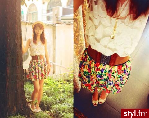 Spódnica i pasek są świetne ;) - Pozostałe Ciuchy Moda