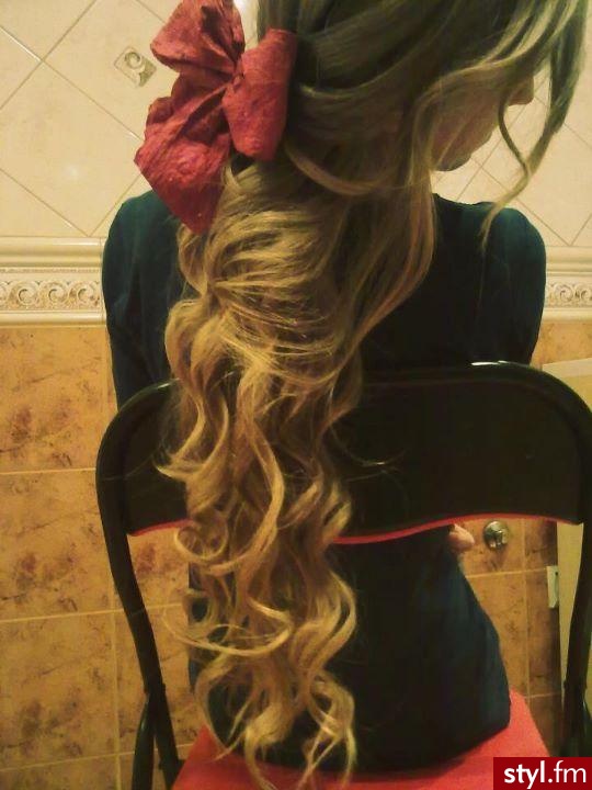 Blond Upięcie Kręcone Na co dzień Długie Fryzury