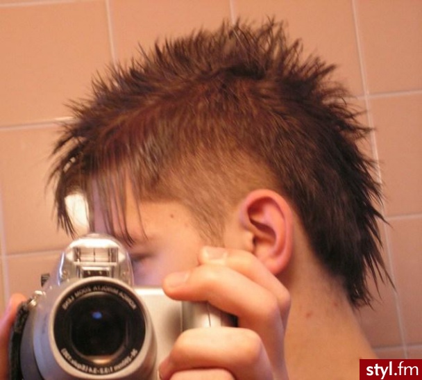 Punk Rock Alternatywne Średnie Fryzury