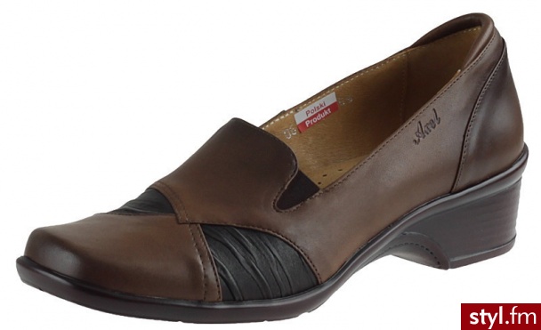 Axel Półbuty 1160 Brązowe - Półbuty Buty Moda