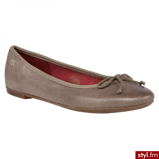 MEXX Baleriny Stella 1 F7AWA003 283 Brązowy - Balerinki Buty Moda