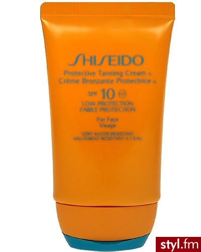 Shiseido 10 Protective Tanning Cream SPF10 50 ml - Emu Buty Moda