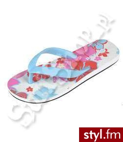 ROXY klapki LITTLE BAMBOO 2012 AQUA 29 - JUNIORSKIE - Klapki Buty Moda