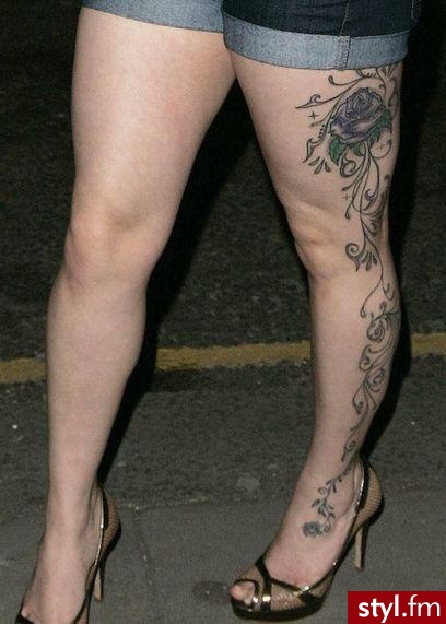 Mutya Buena czyli eks Sugababes - Tatuaże