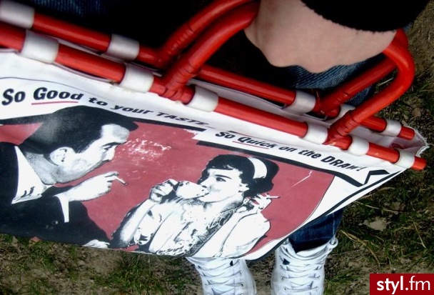 Torba. torba z komiksowym motywem :) - Pozostałe Torebki Moda