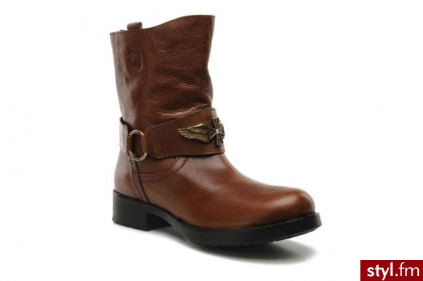 Méliné PÓŁBUTY I BOTKI MARCIAN BY MÉLINÉ (Czarny) - Botki Buty Moda