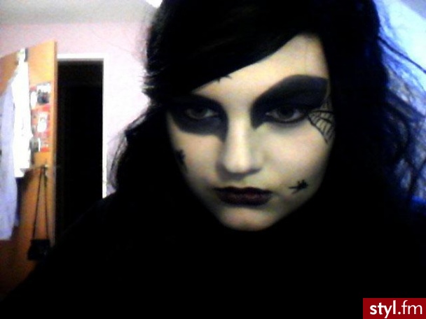 Na Halloween - Makijaże
