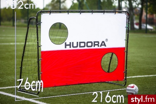 Hudora Bramka Piłkarska 213 Cm X 152 Cm X 76 Cm 76298 - Sportowe Buty Moda