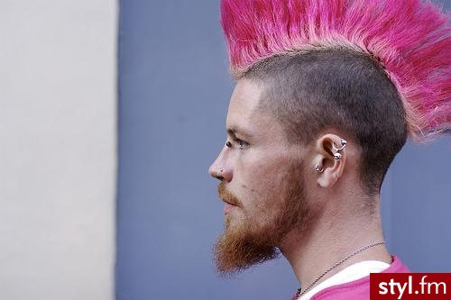 Punk Rock Alternatywne Średnie Fryzury