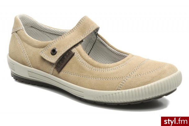LEGERO BALERINKI MILANE (Beżowy) - Balerinki Buty Moda