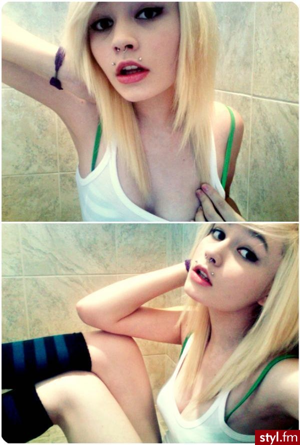 Średnie Fryzury