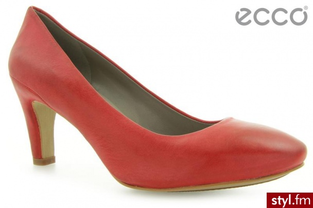 Ecco NEPHI 70 CHILI RED - Czółenka Buty Moda