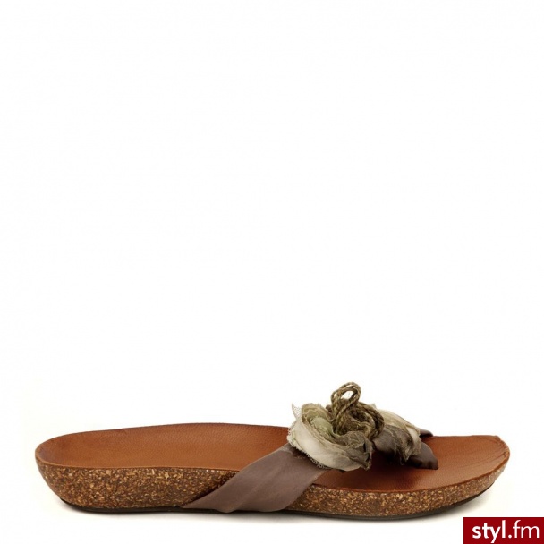 Venezia KLAPKI- JAPONKI 55546 PEL TAU - Klapki Buty Moda
