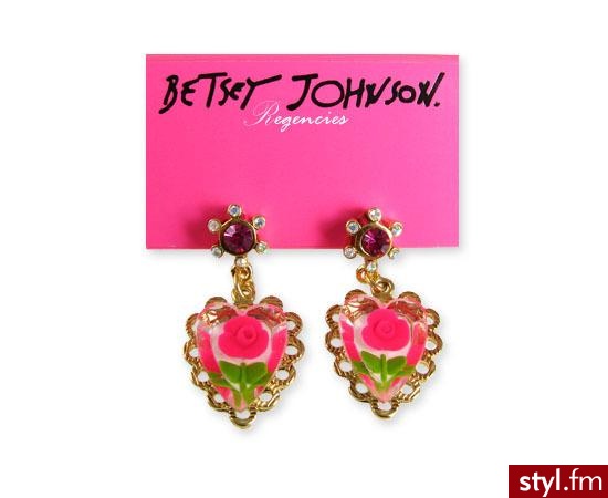 Różane serca od Betsey Johnson - 35$ - Pozostałe Dodatki Moda