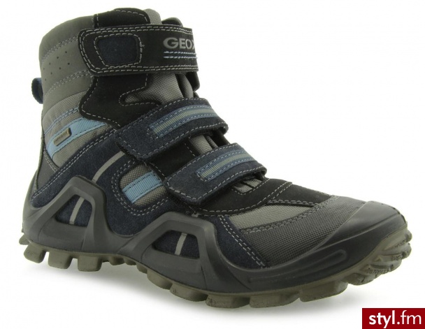 Geox ŚNIEGOWCE VOYAGER B AMPHIBIOX NAVY - Pozostałe Buty Moda