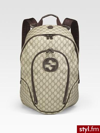 Plecak Gucci. Plecak Gucci. Cena: 3 005.91 zł.

Do kupienia w wysyłającym do Polski sklepie
internetowym Saks. - Misz-masz