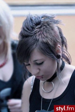 Punk Rock Alternatywne Średnie Fryzury