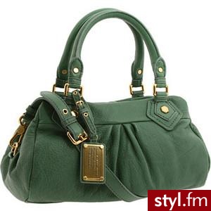 Marc by Marc Jacobs - Classic Q Baby Groovee (Sage) - Bags a... - Polyvore. Pobrano ze strony: http://www.polyvore.com/marc_jacobs_classic_baby_groovee/thing?id=26577731 - Pozostałe Torebki Moda