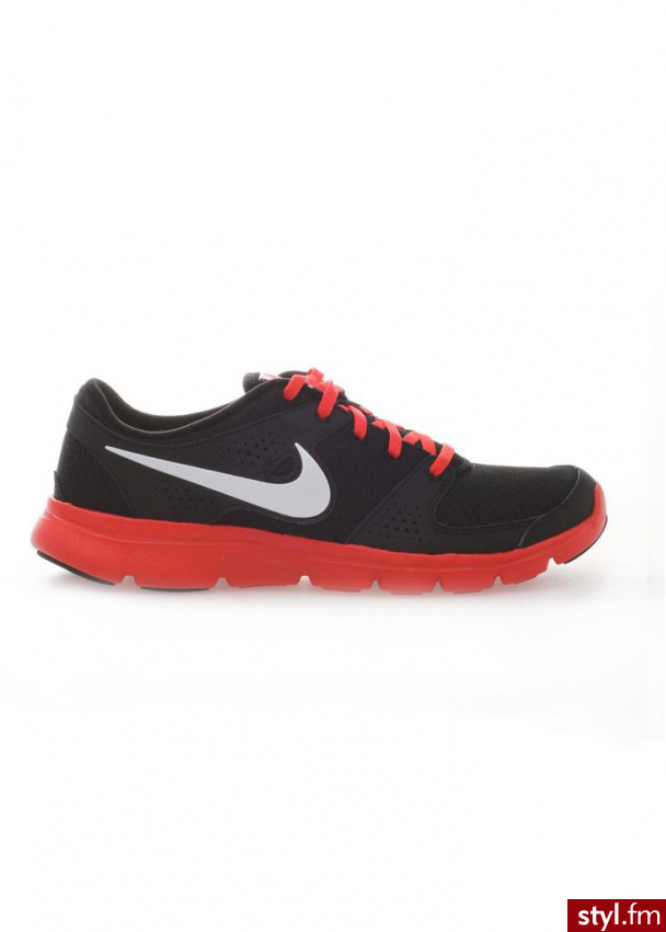 NIKE Buty sportowe flex experience rn czarny, czerwony - Sportowe Buty Moda